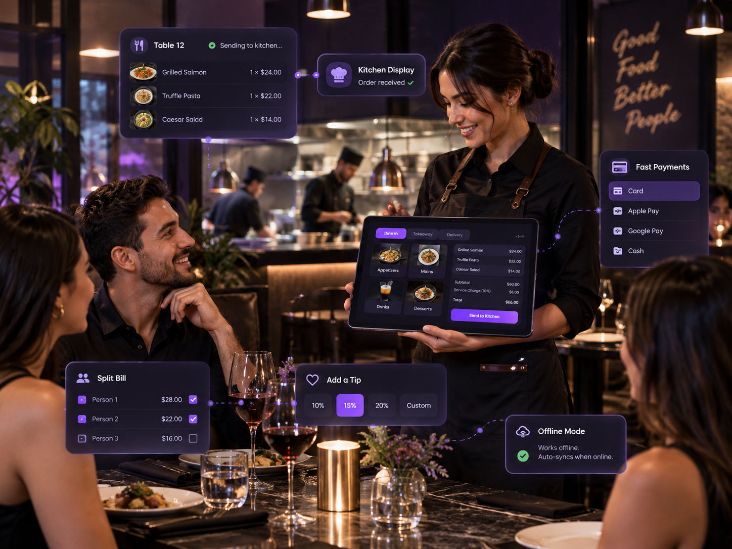 Restaurant POS system